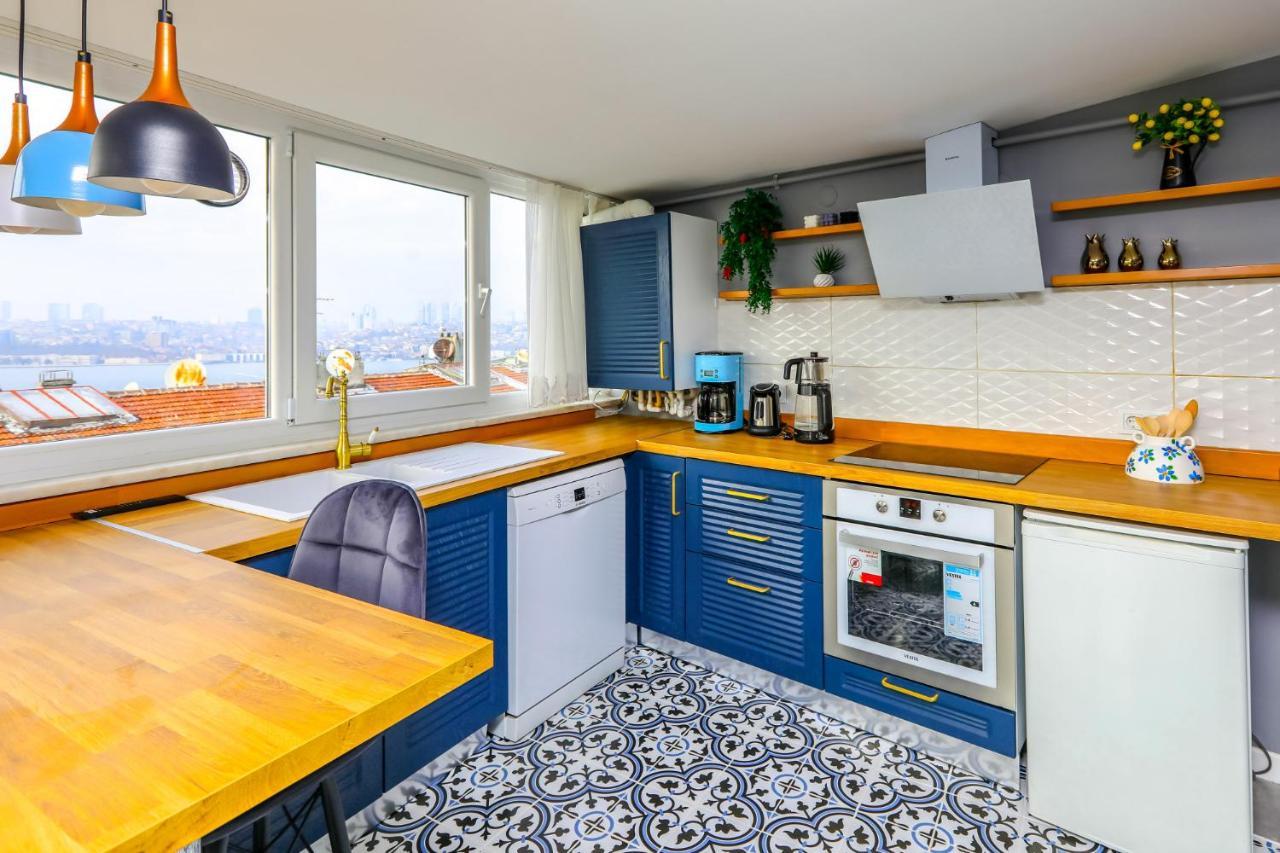 Vibrant Flat 500 M To Uskudar Ferry Station Apartment Istanbul Luaran gambar